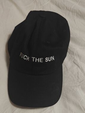 The Classic Black Cap with Gold Logo